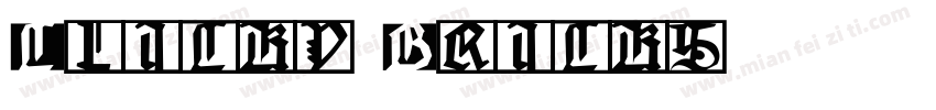 Clicky Bricks字体转换
